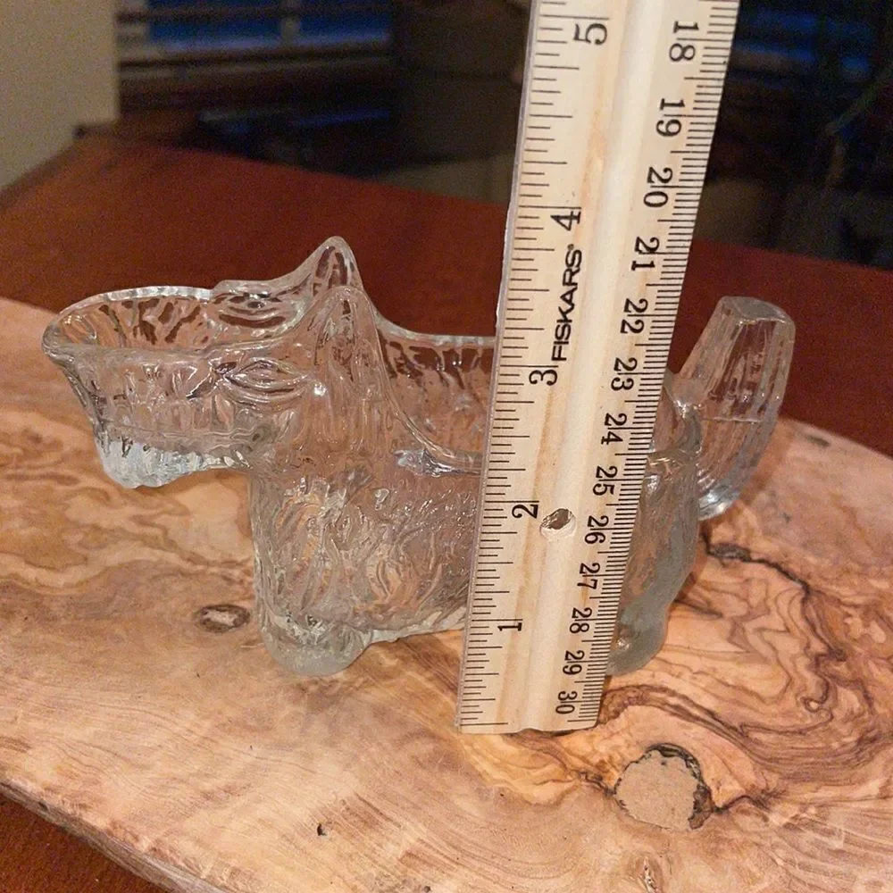 Vintage Scottie Dog Glass Creamer